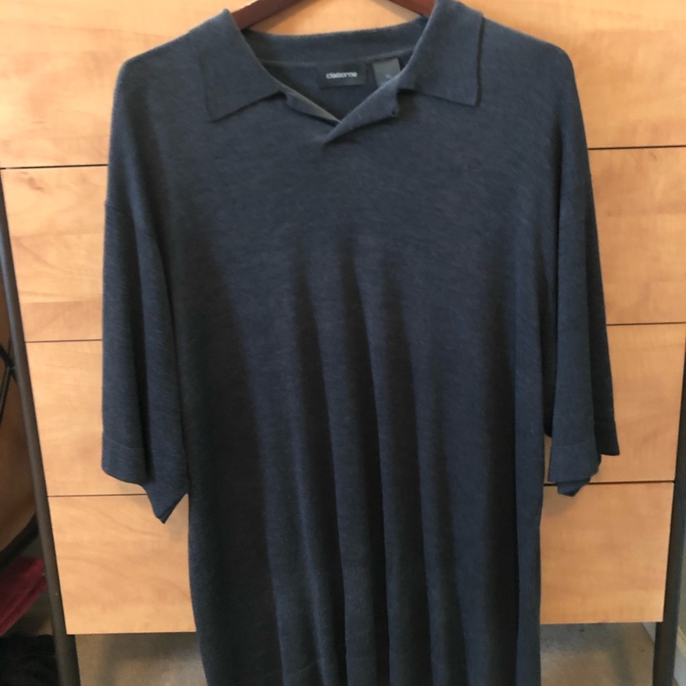 Claiborne knit polo